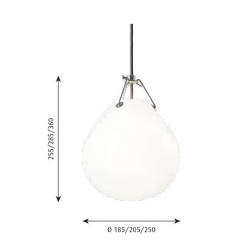 Louis Poulsen Moser ⌀250 Suspension