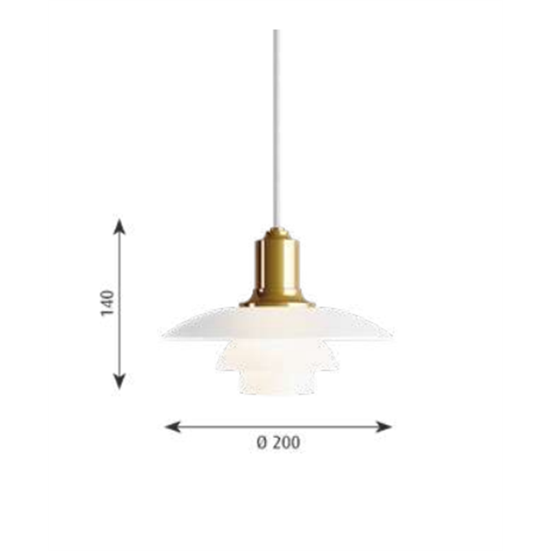 Louis Poulsen Ph 2/1 Pendant Suspension