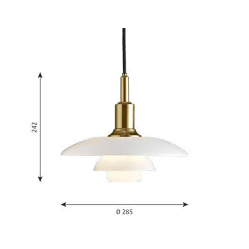 Louis Poulsen Ph 3/2 Pendant Suspension
