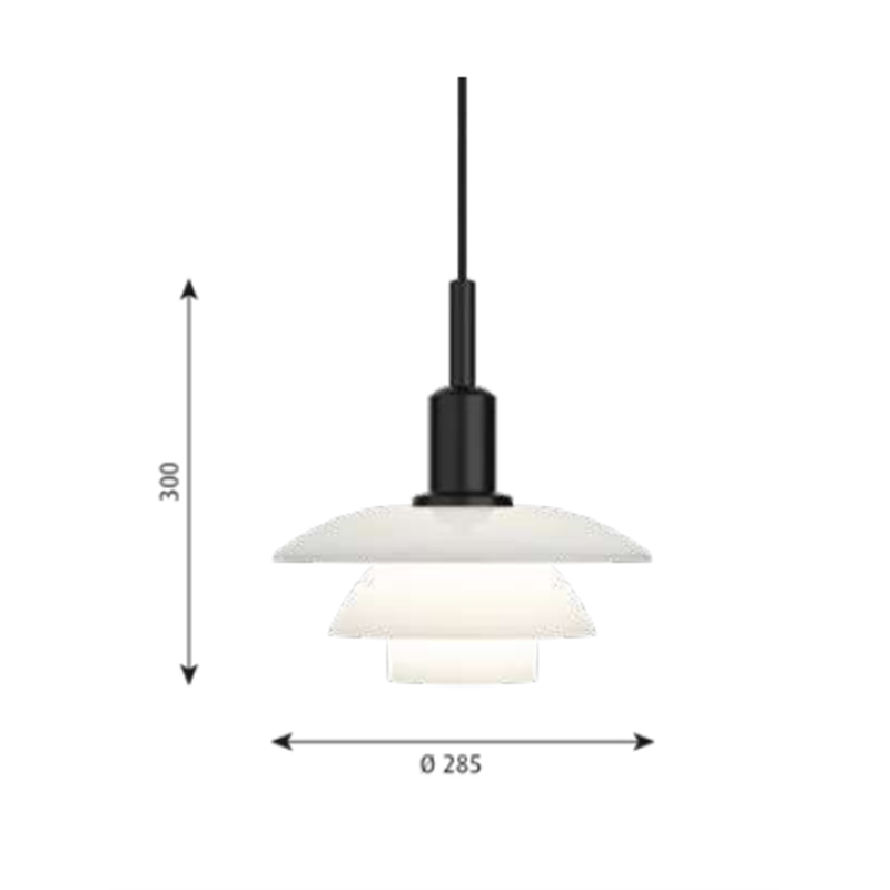 Louis Poulsen Ph 3/3 Pendant Suspension
