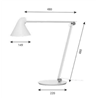 Louis Poulsen Njp Table PIN Ø40 Lampe De Table