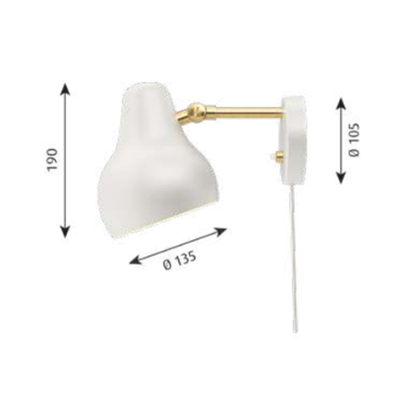 Louis Poulsen Vl38 Wall Applique