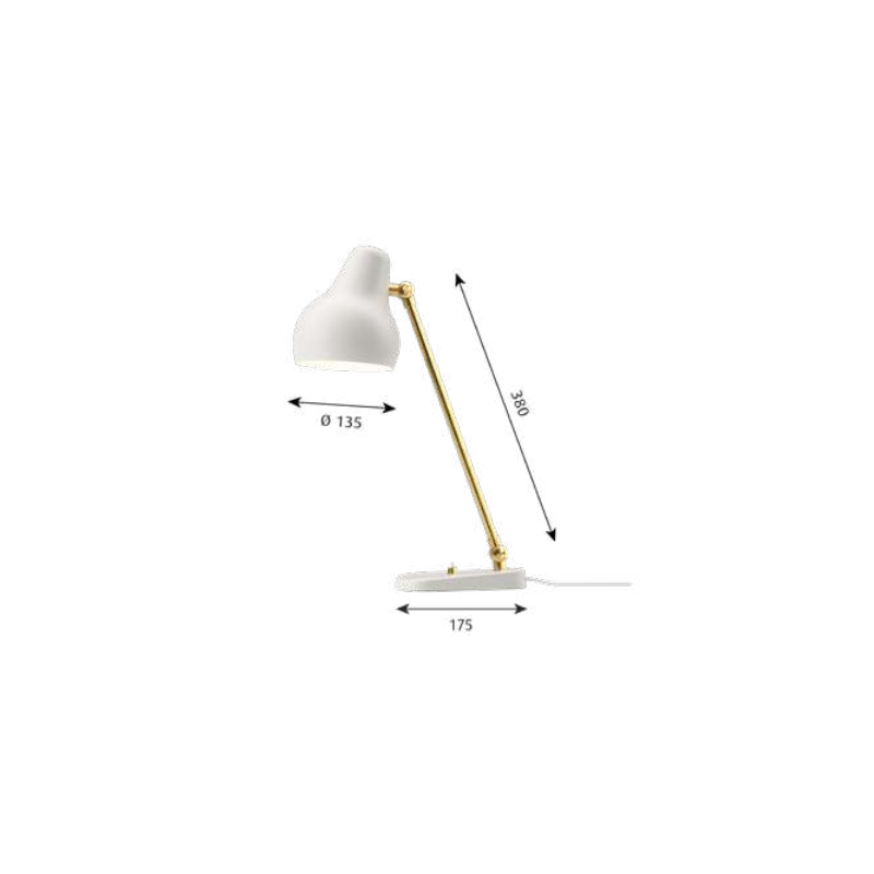 Louis Poulsen Vl38 Table Lampe De Table