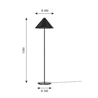 Louis Poulsen Keglen Floor Lampe De Sol