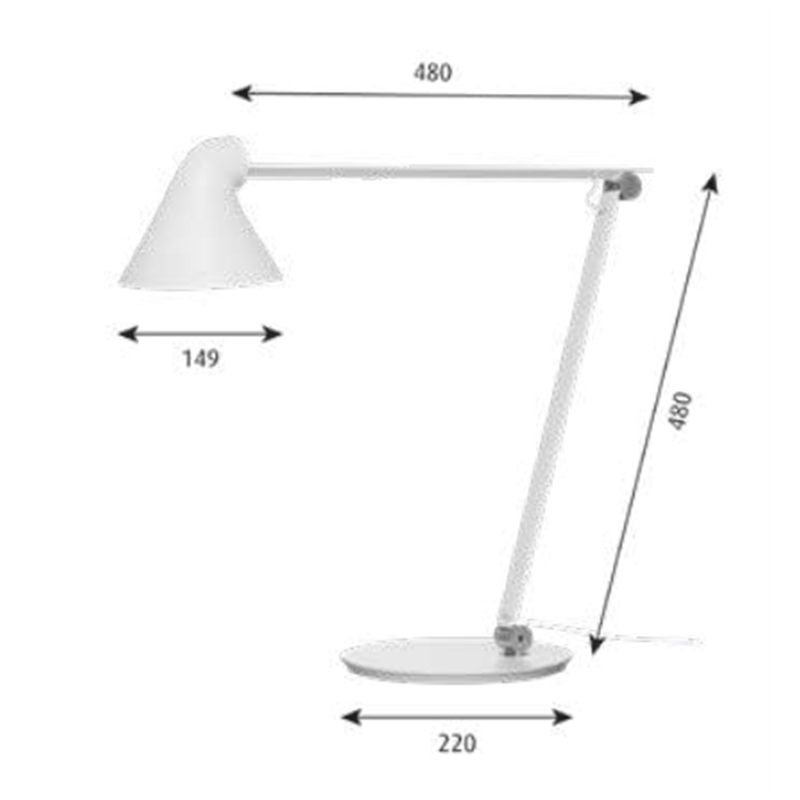 Louis Poulsen Njp Table Basis