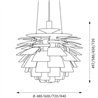Louis Poulsen Ph Artichoke ⌀840 Suspension