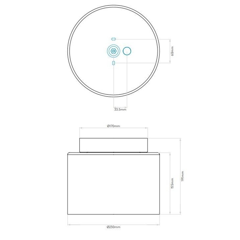 Astro Arezzo Ceiling Deckenlampe