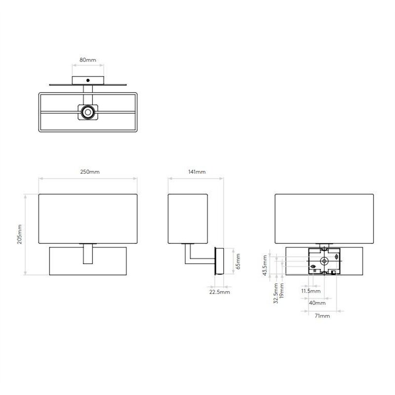 Astro Park Lane applique