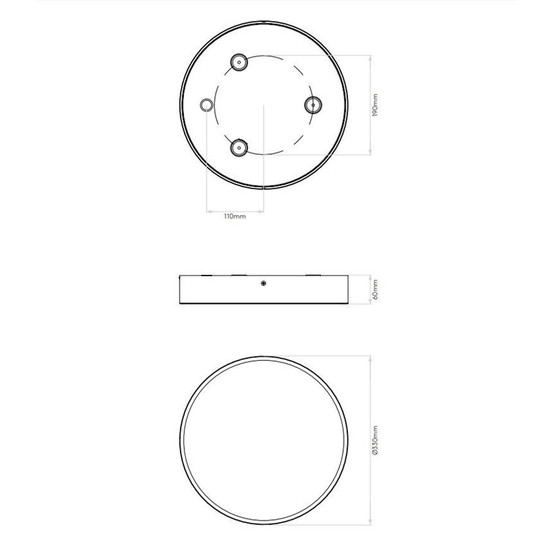 Astro Mallon Led plafonnier