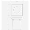 Astro Gramos Square Bodenlampe