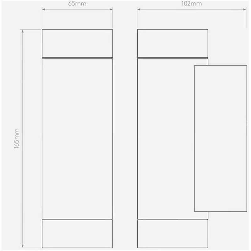 Astro Dartmouth Twin Gu10 Wandlampe