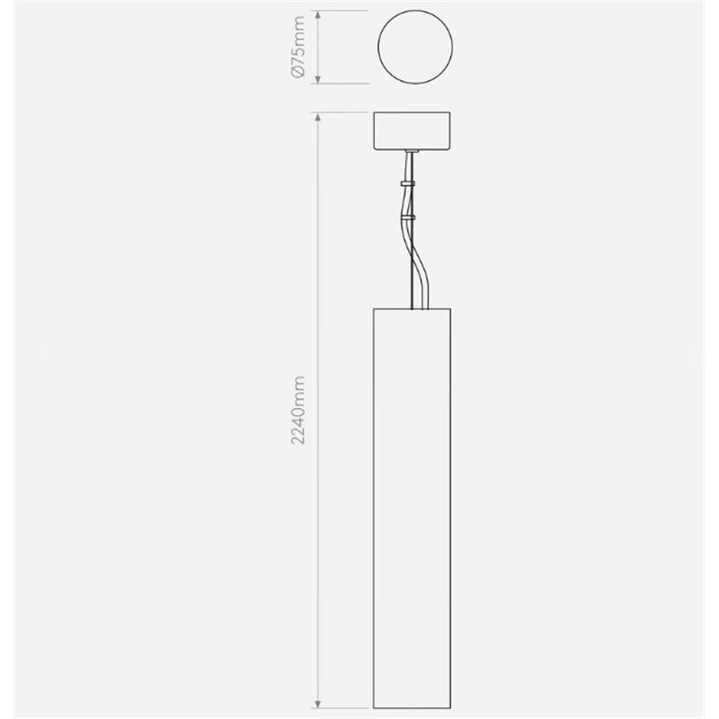 Astro Osca 400 Round Hängelampe