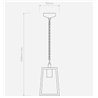 Astro Calvi Pendant 215 lampe a suspension