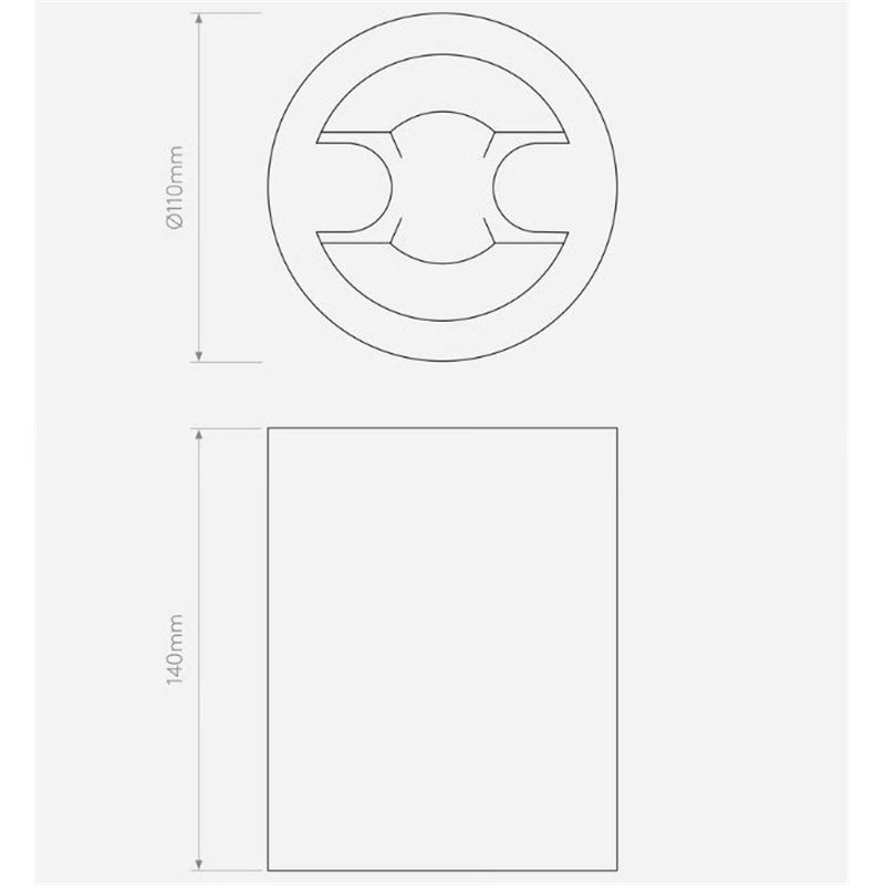 Astro Osca Round 140 Einbaustrahler