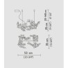 SLAMP Hanami Lampe suspendue small