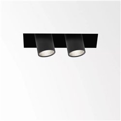 Delta Light SPLITBOX 2 SPY 52  Spot encastré Noir Outlet