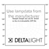 Delta Light Minigrid In Trimless 2 Hi Led spot encastré