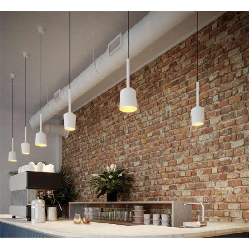 Modular Tulip blossom (power feed recessed) E27 Lampe de suspension - Blanc + Or - Outlet