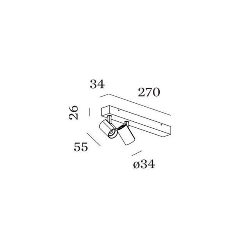 Wever & Ducré CENO SURFACE 2.0 phase-cut dim