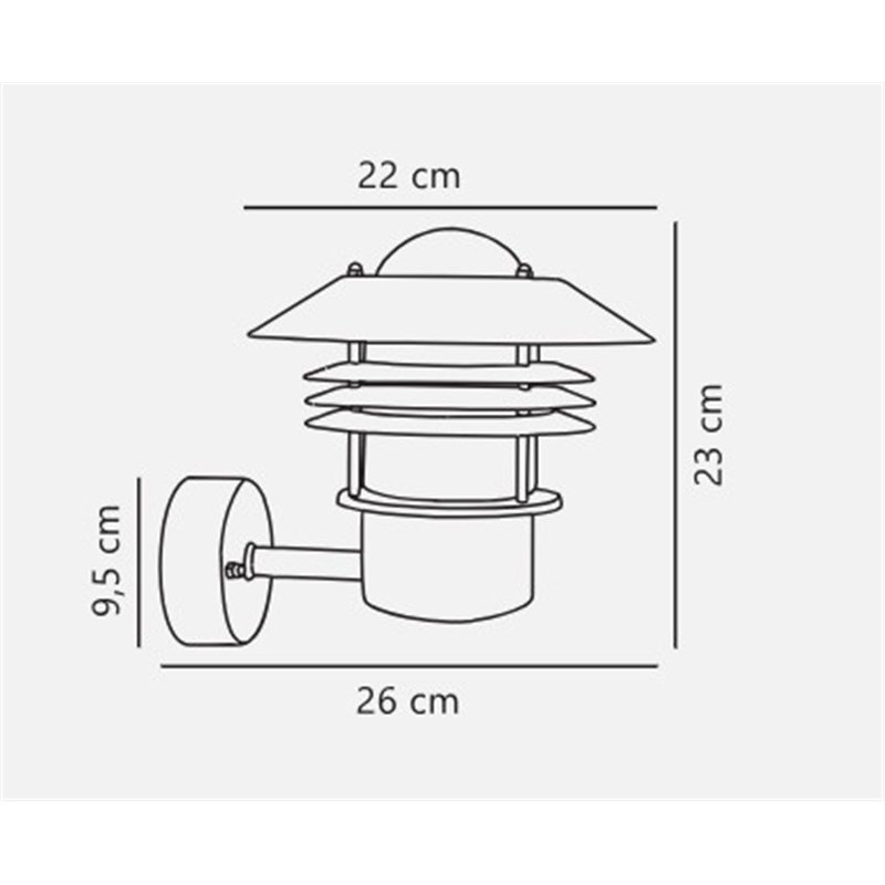 Nordlux Vejers [IP54] applique - Outdoor