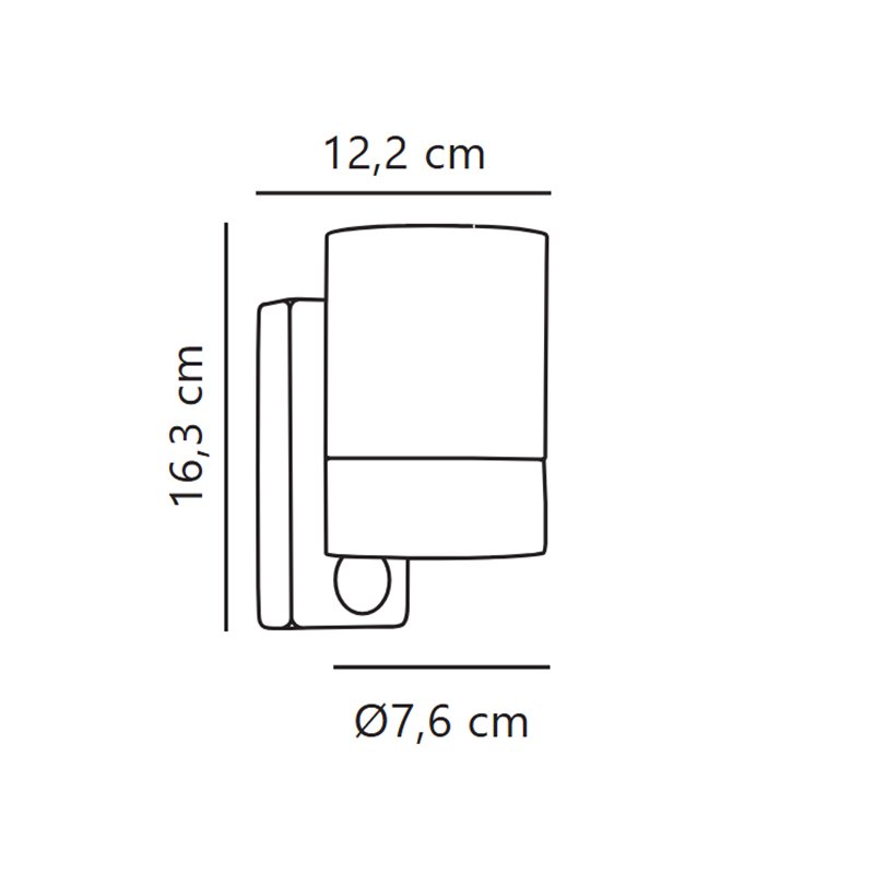 Nordlux Tin Maxi Down [IP54] applique - Outdoor