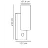 Nordlux Tin Maxi [IP54] applique - Outdoor