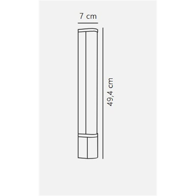 Nordlux Malaika 49 [IP44] Incl. Socket applique