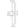 Nordlux Helva Double Basic [IP44] applique