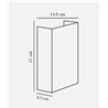 Nordlux Fold 15 [IP54] Wandlampe - Outdoor
