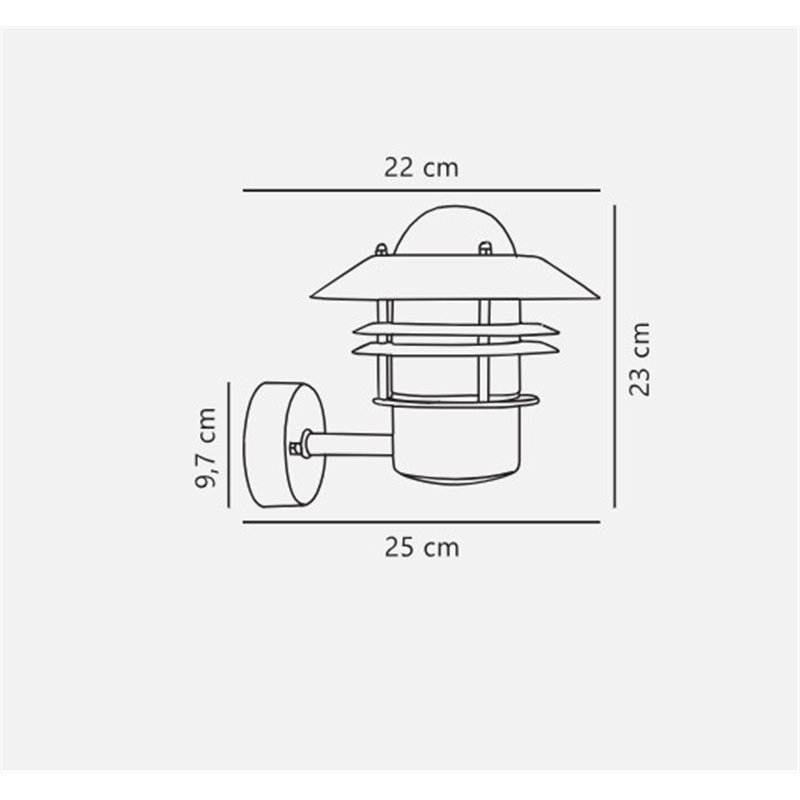 Nordlux Blokhus [IP54] applique - Outdoor