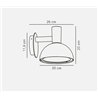 Nordlux Arki outdoor [IP54] applique - Outdoor