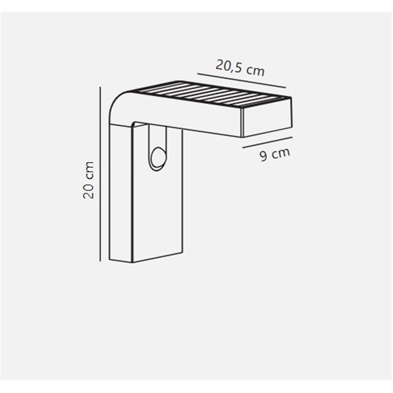 Nordlux Alya Solar Sensor [IP44] applique - Outdoor
