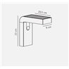 Nordlux Alya Solar Sensor [IP44] applique - Outdoor
