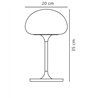 Nordlux Sponge On A 16 [IP65] 3-step Dim Battery lampe de table - Outdoor