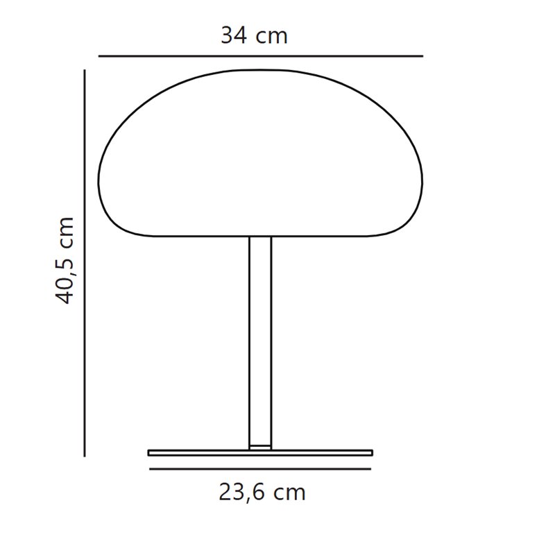 Nordlux Sponge 34 [IP65] 3-step Dim Battery lampe de sol - Outdoor