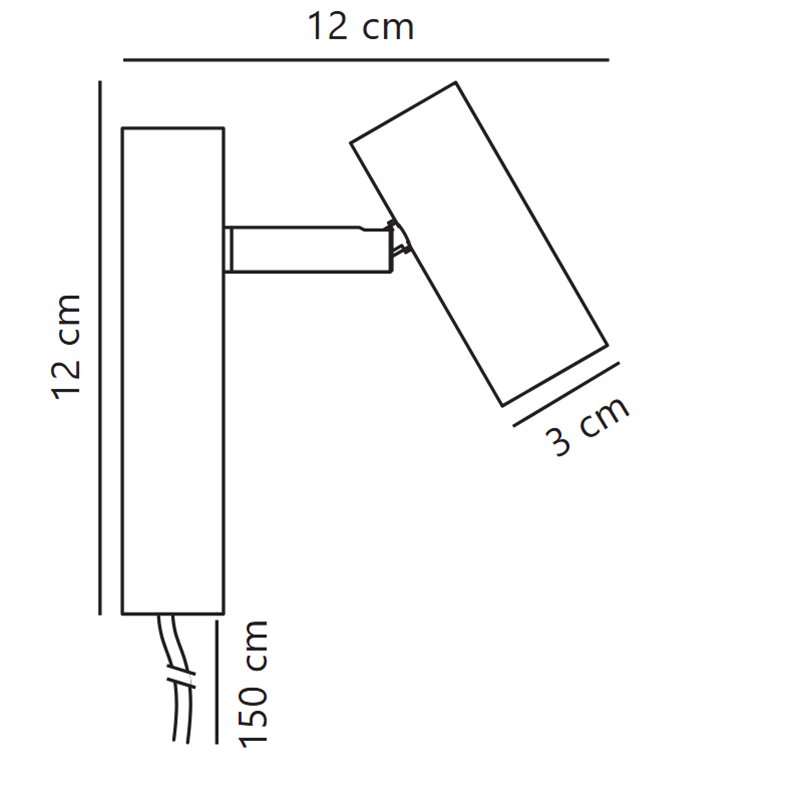 Nordlux Omari 3 Touch Dim applique