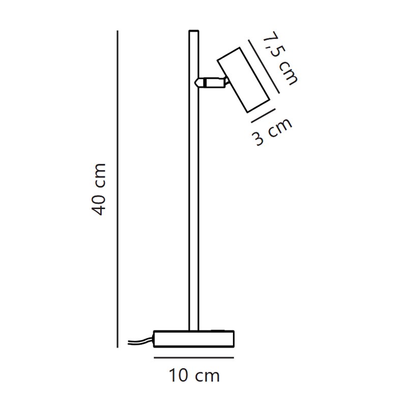 Nordlux Omari 3 Touch Dim lampe de table