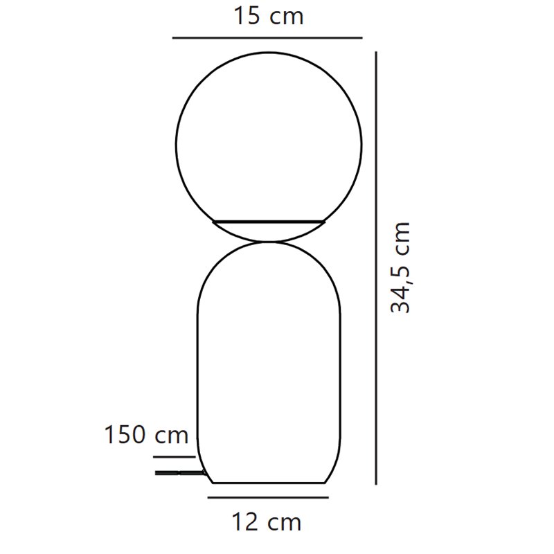 Nordlux Notti 15 lampe de table