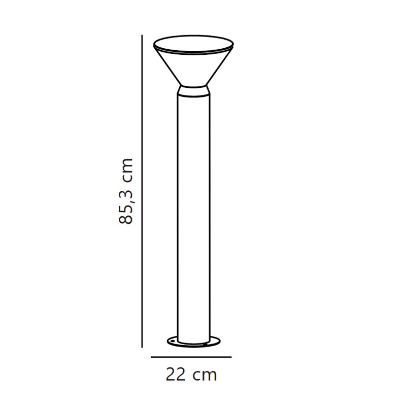 Nordlux Noorstad 85 [IP44] lampadaire extérieurs - Outdoor