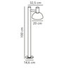 Nordlux Arki 20 [IP54] lampadaire extérieurs - Outdoor