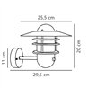 Nordlux Agger Sensor [IP54] applique - Outdoor