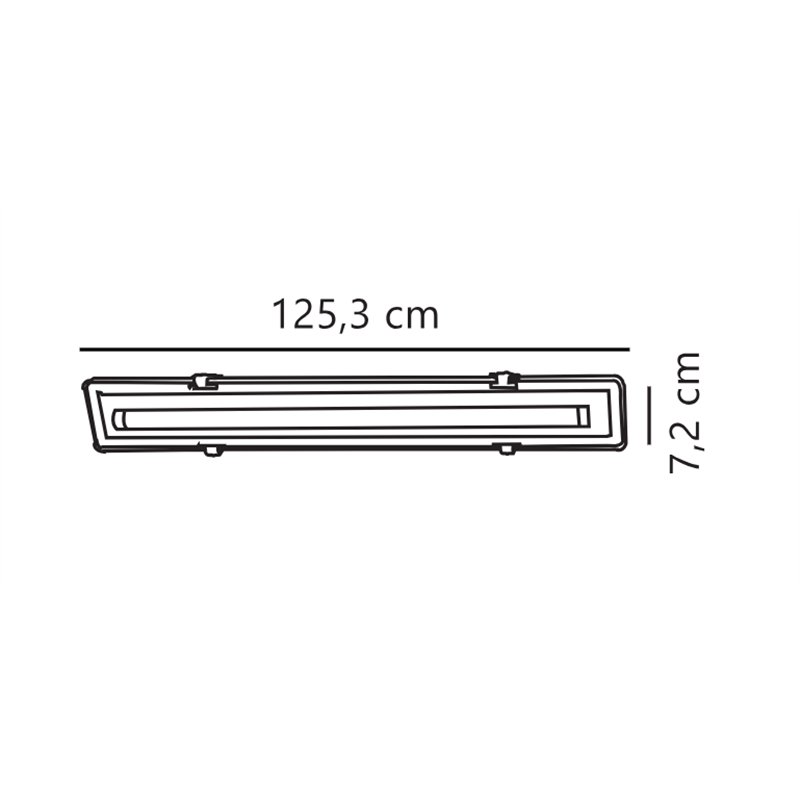 Nordlux WORKS LED 120 [IP65] Deckenlampe