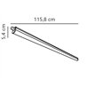 Nordlux Westport 120 [IP65] plafonnier