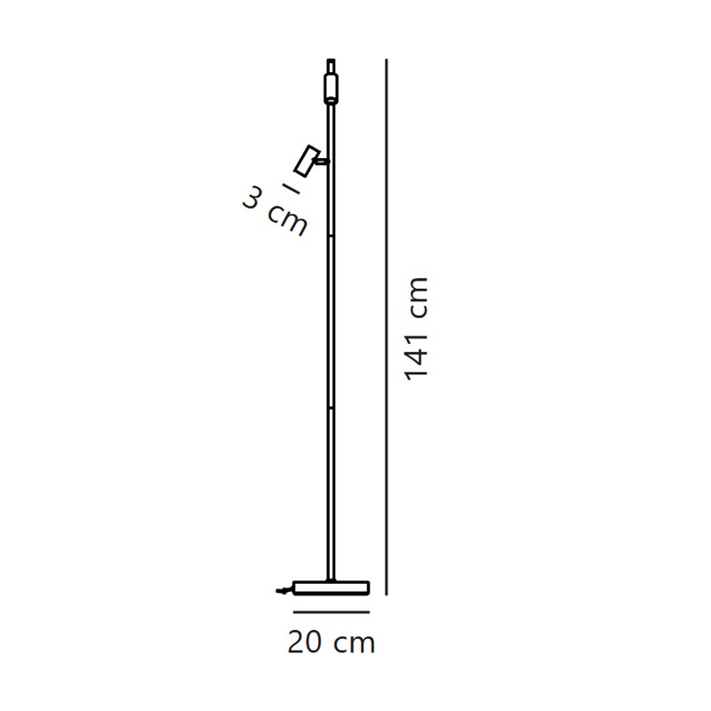 Nordlux Omari 3 Touch Dim - 2 lampe de sol