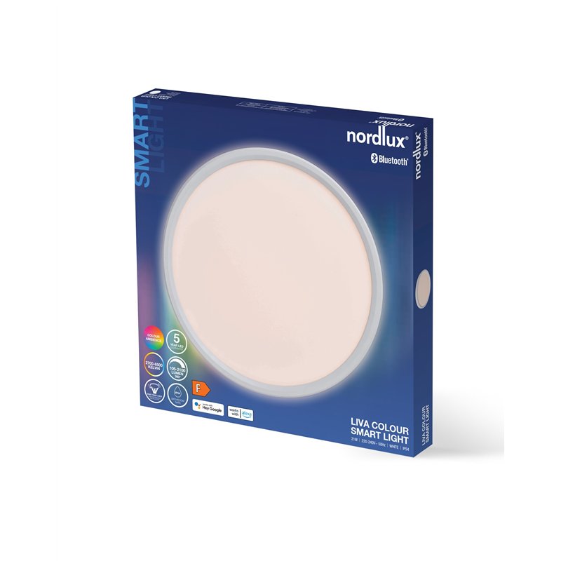 Nordlux Liva Smart 36 [IP54] RGB Deckenlampe