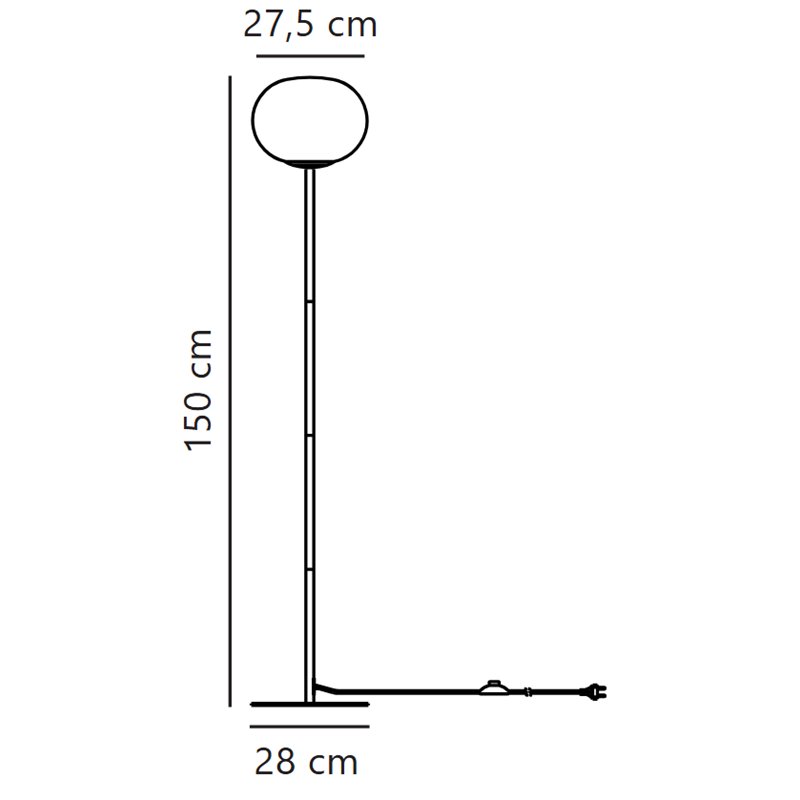 Nordlux Alton 28 lampe de sol