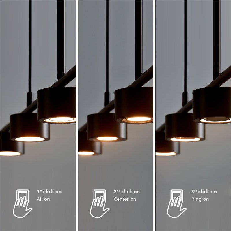 Nordlux Clyde 8 3-step Dim - 4 Deckenlampe