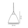Nordlux Read 20 lampe a suspension