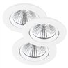 Nordlux Fremont [IP23] 3-Kit Dim Tilt spot encastré