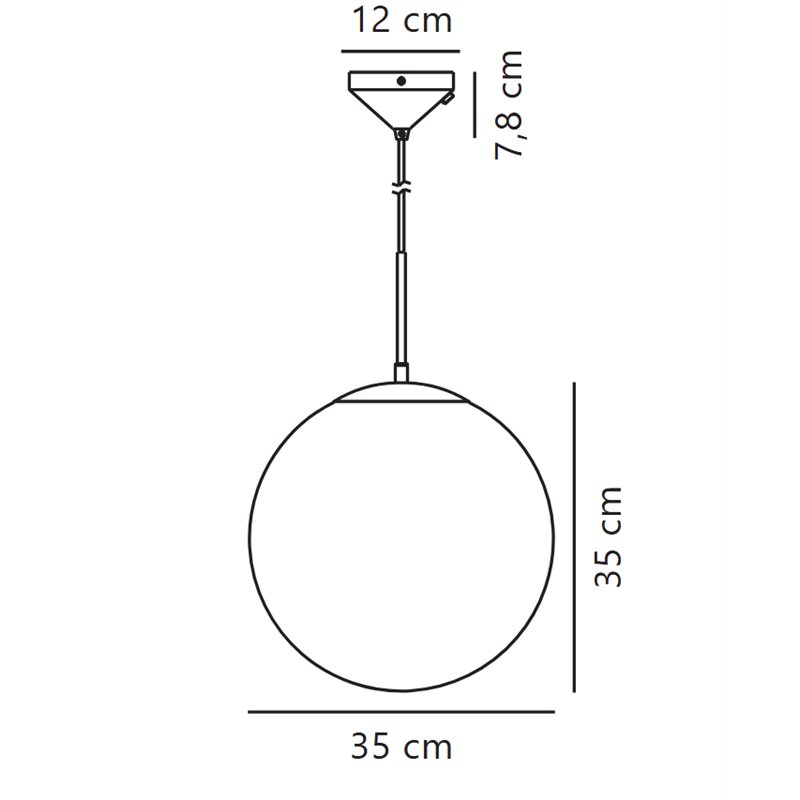 Nordlux Grant 35 lampe a suspension